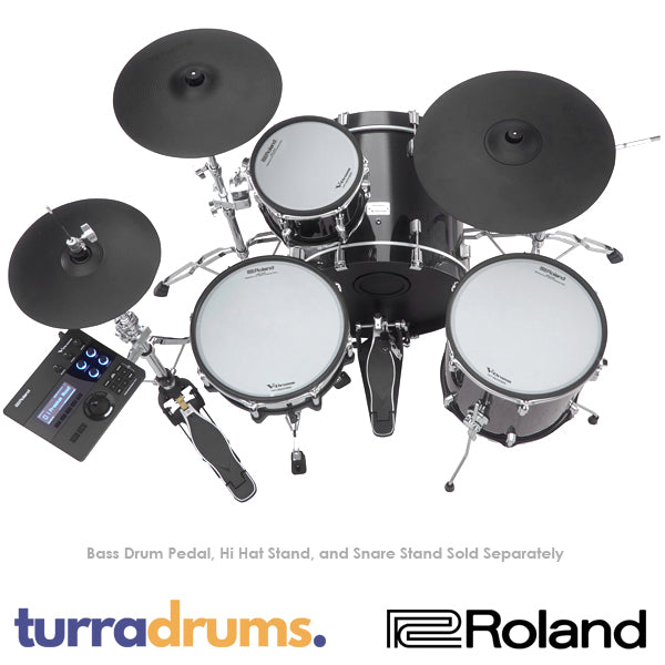 Roland VAD504 Electronic Drum Kit with Mesh Heads (VAD504S)