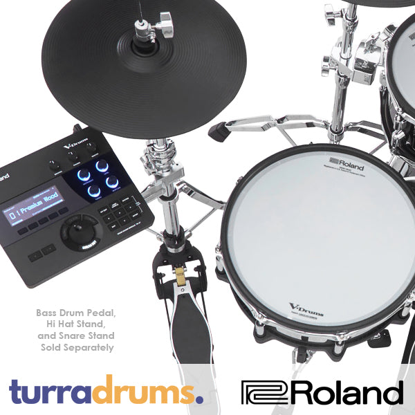 Roland VAD504 Electronic Drum Kit with Mesh Heads (VAD504S)