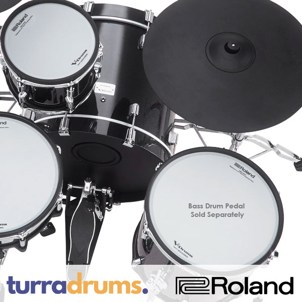 Roland VAD504 Electronic Drum Kit with Mesh Heads (VAD504S)
