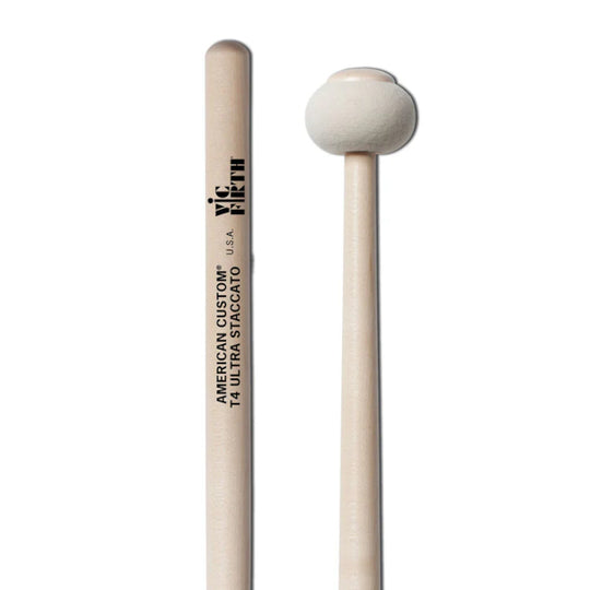 Vic Firth T4 American Custom Timpani Mallets - Ultra Staccato (VFT4)