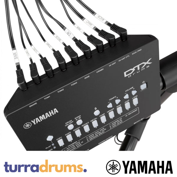 Yamaha DTX452K PLUS Electronic Drum Kit module inputs