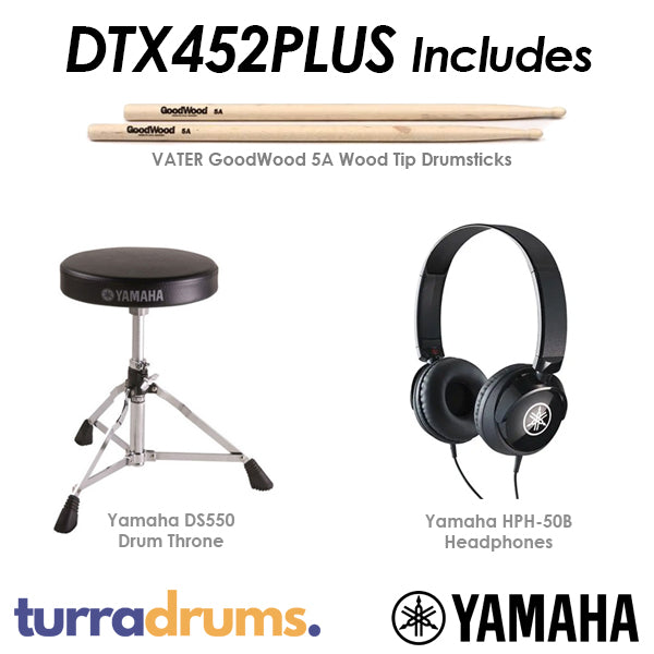 Yamaha DTX452K PLUS Electronic Drum Kit