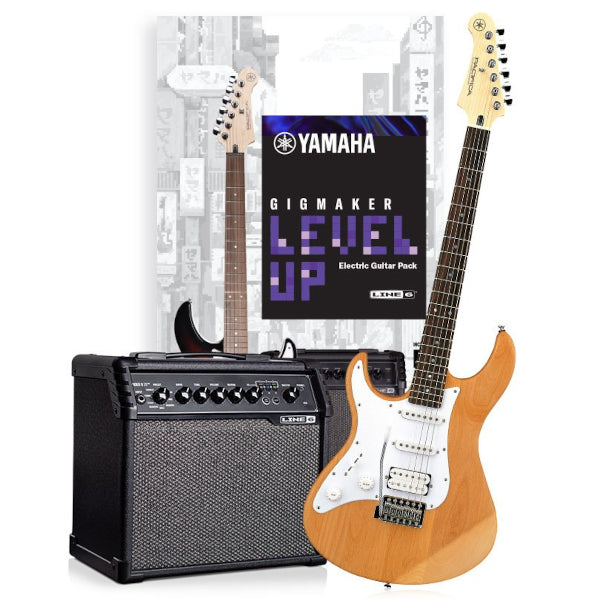 Yamaha Gigmaker Level Up Left-Handed Electric Guitar Pack