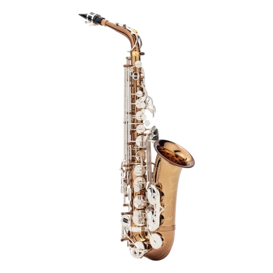Yamaha YAS62A Alto Saxophone - Amber Lacquer w/ Silver Keys