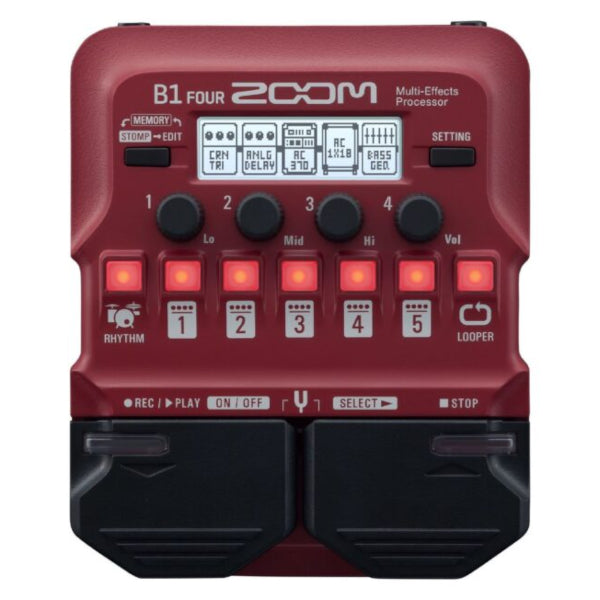 Zoom B1 Four Bass Multi-Effects