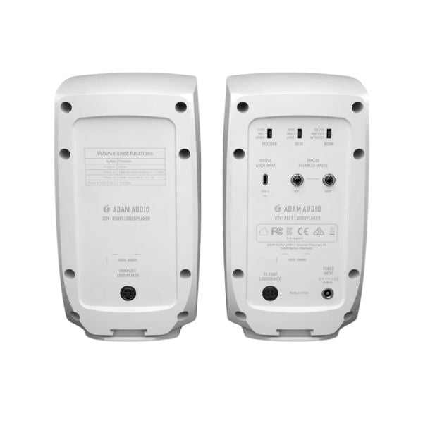 ADAM D3V (White) - Back