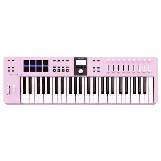 Arturia KeyLab Essential mk3 49-key Keyboard Controller (Rose Quartz)