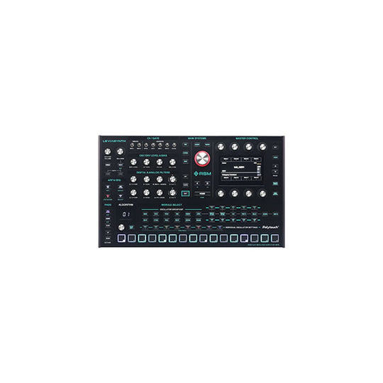 ASM Leviasynth Desktop 16-Voice Hybrid Algorithmic Synthesizer