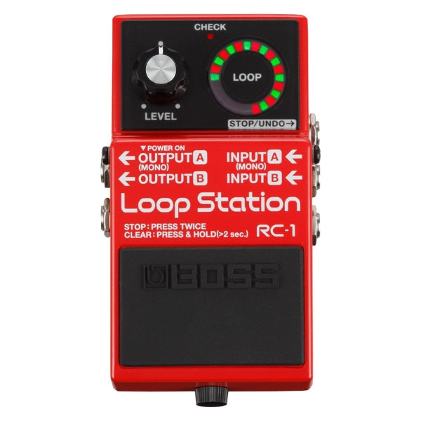 Boss RC1 Loop Station top