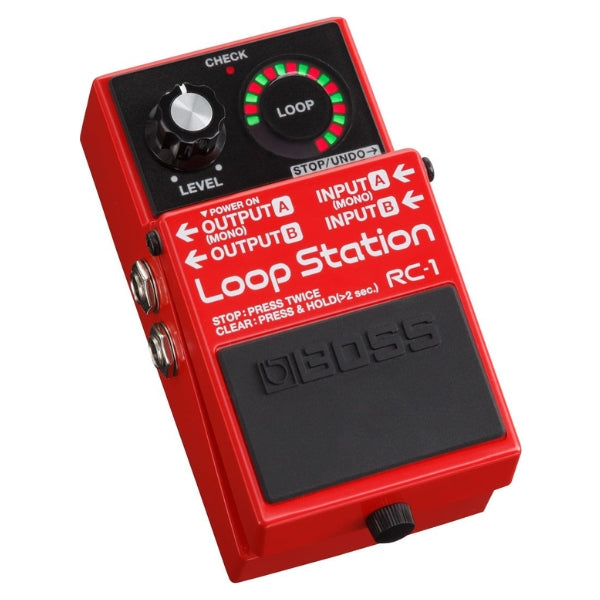 Boss RC1 Loop Station angle