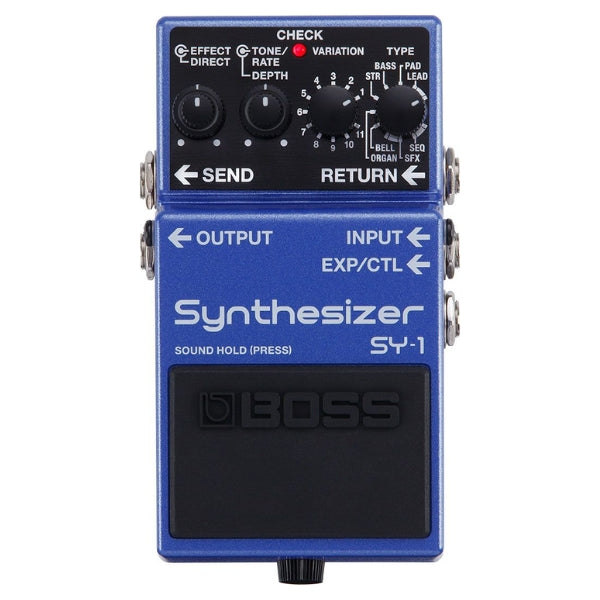 Boss SY-1 Synthesizer top
