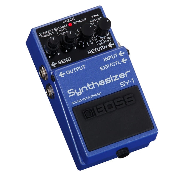Boss SY-1 Synthesizer angle