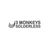 3 monkeys solderless logo