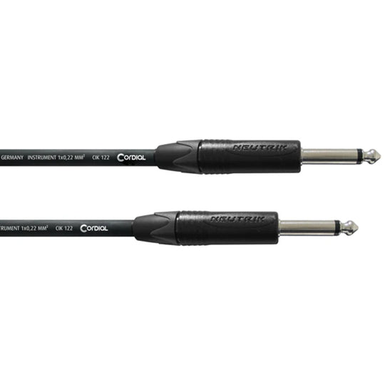 Cordial Select Instrument Cable Straight to Straight 9m