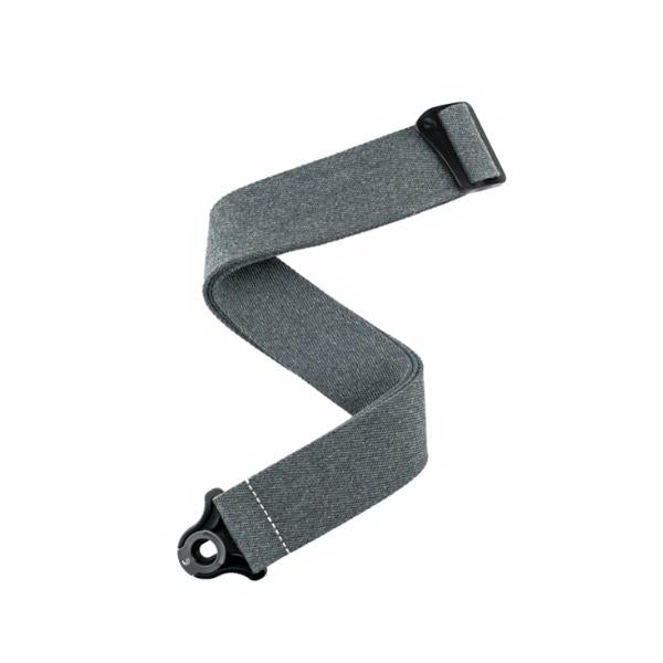D’Addario Auto Lock Guitar Strap - Skater Grey