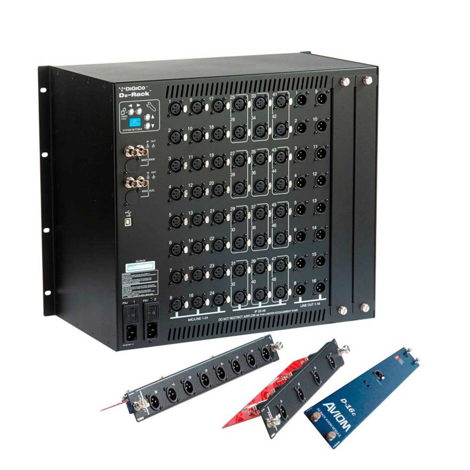 DiGiCo D2 - Powerful 96KHz Expandable Rack | Turramurra Music