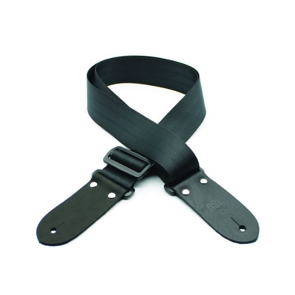 DSL Seatbelt Webbing Guitar Strap - Black