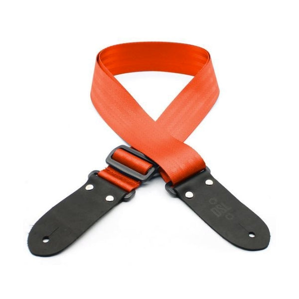 DSL Seatbelt Webbing Guitar Strap - Red