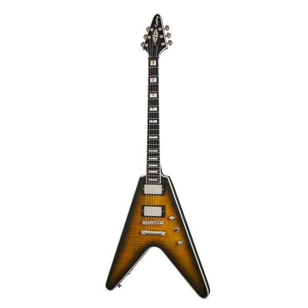 Epiphone Flying V Prophecy - Yellow Tiger Aged Gloss