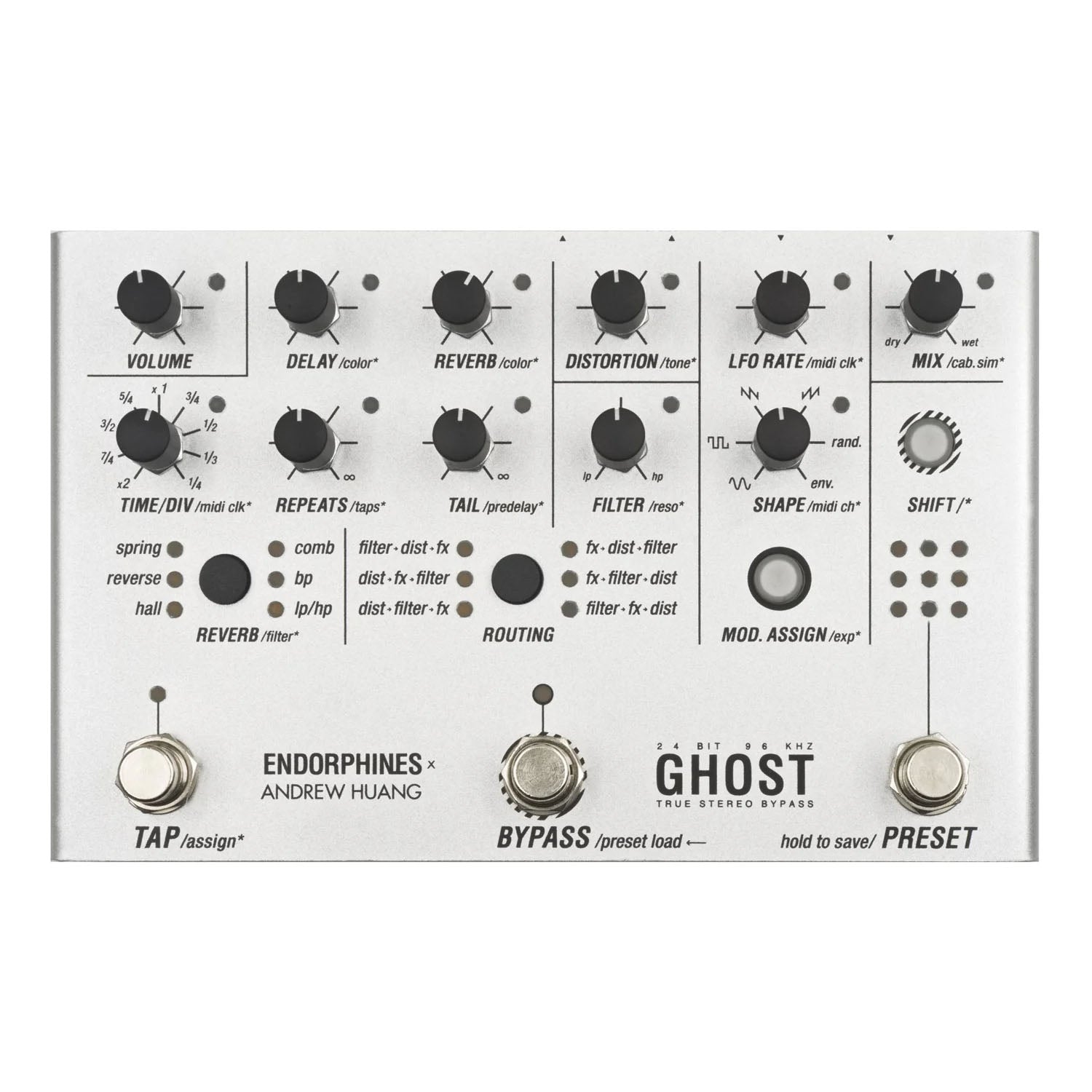 Endorphin.es Ghost Pedal (Silver)