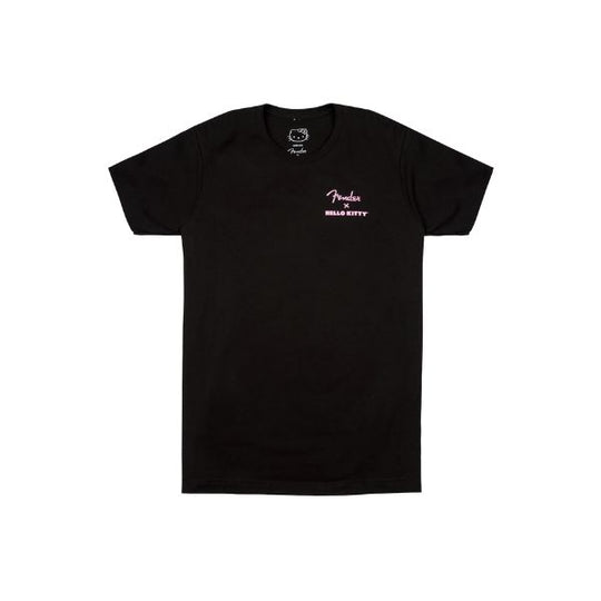 Fender Hello Kitty T-Shirt Black (Large)