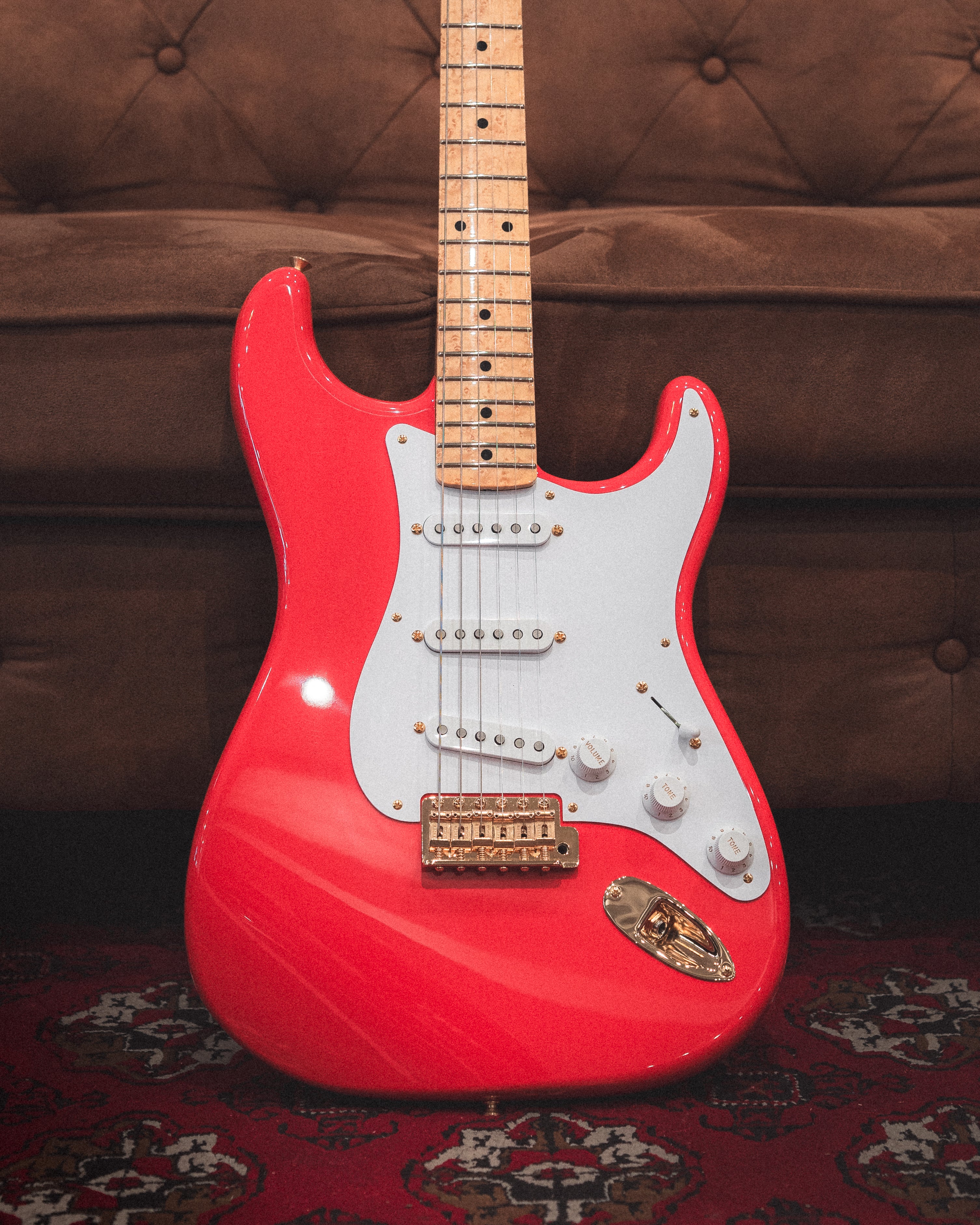Fender Custom Shop Masterbuilt 1950s Strat NOS Fiesta Red | Turra