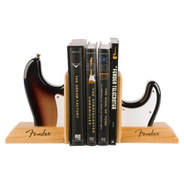Fender Strat Bookends - Sunburst