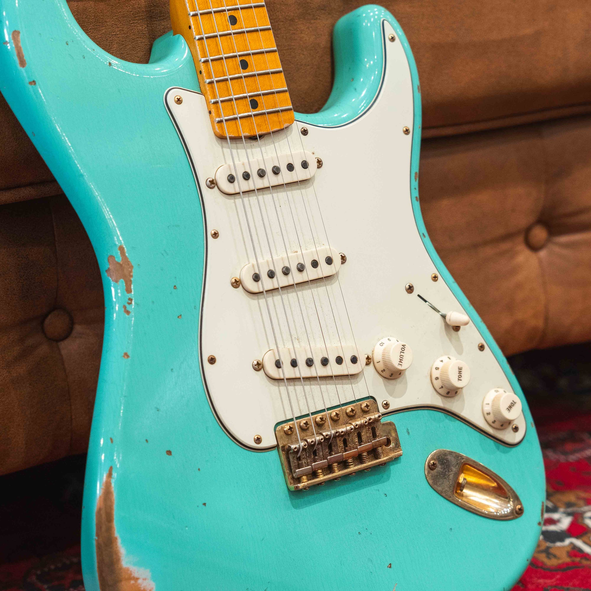 Fender Custom Shop 62 Relic Strat Seafoam Green (Pre-Owned)