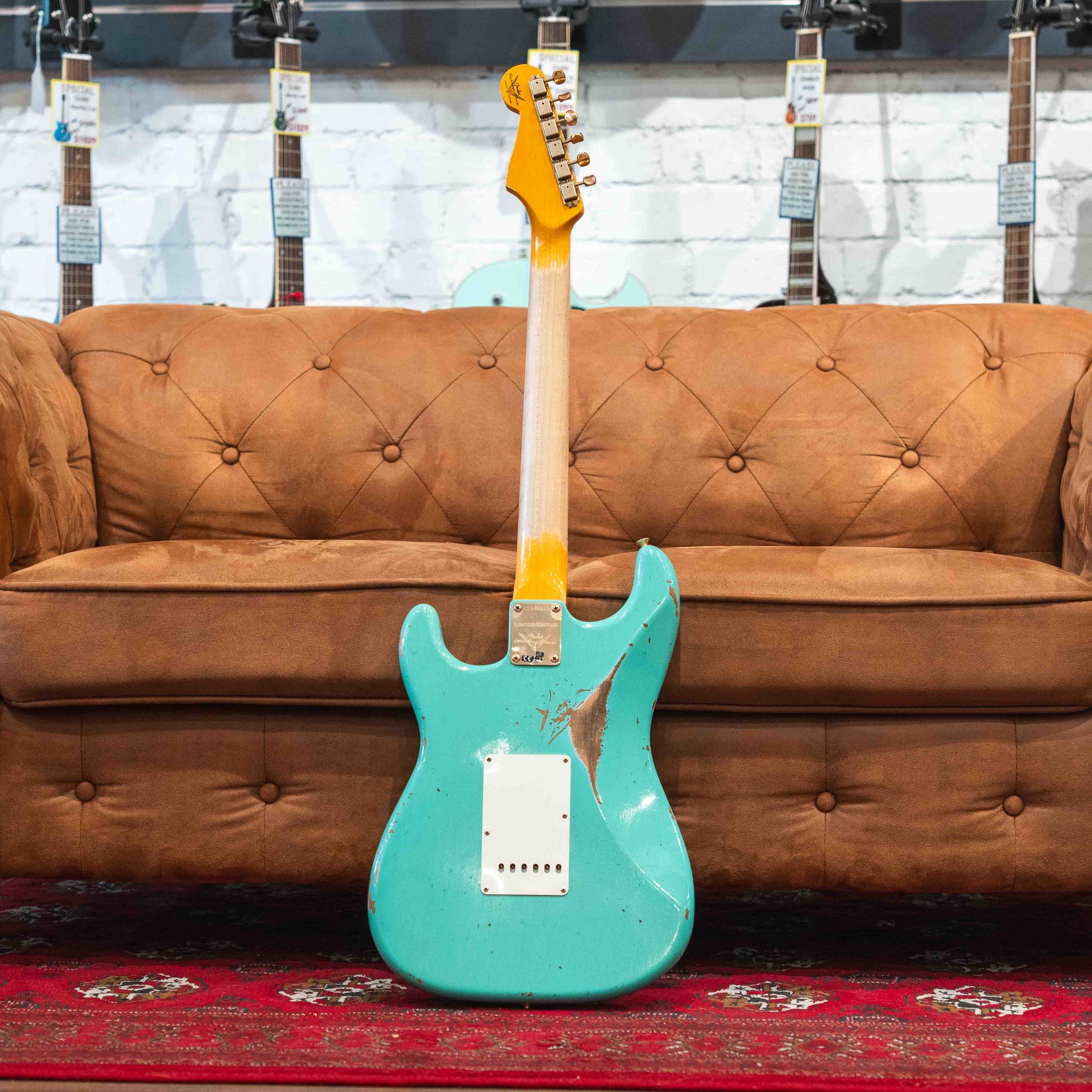 Fender Custom Shop 62 Relic Strat Seafoam Green (Pre-Owned)