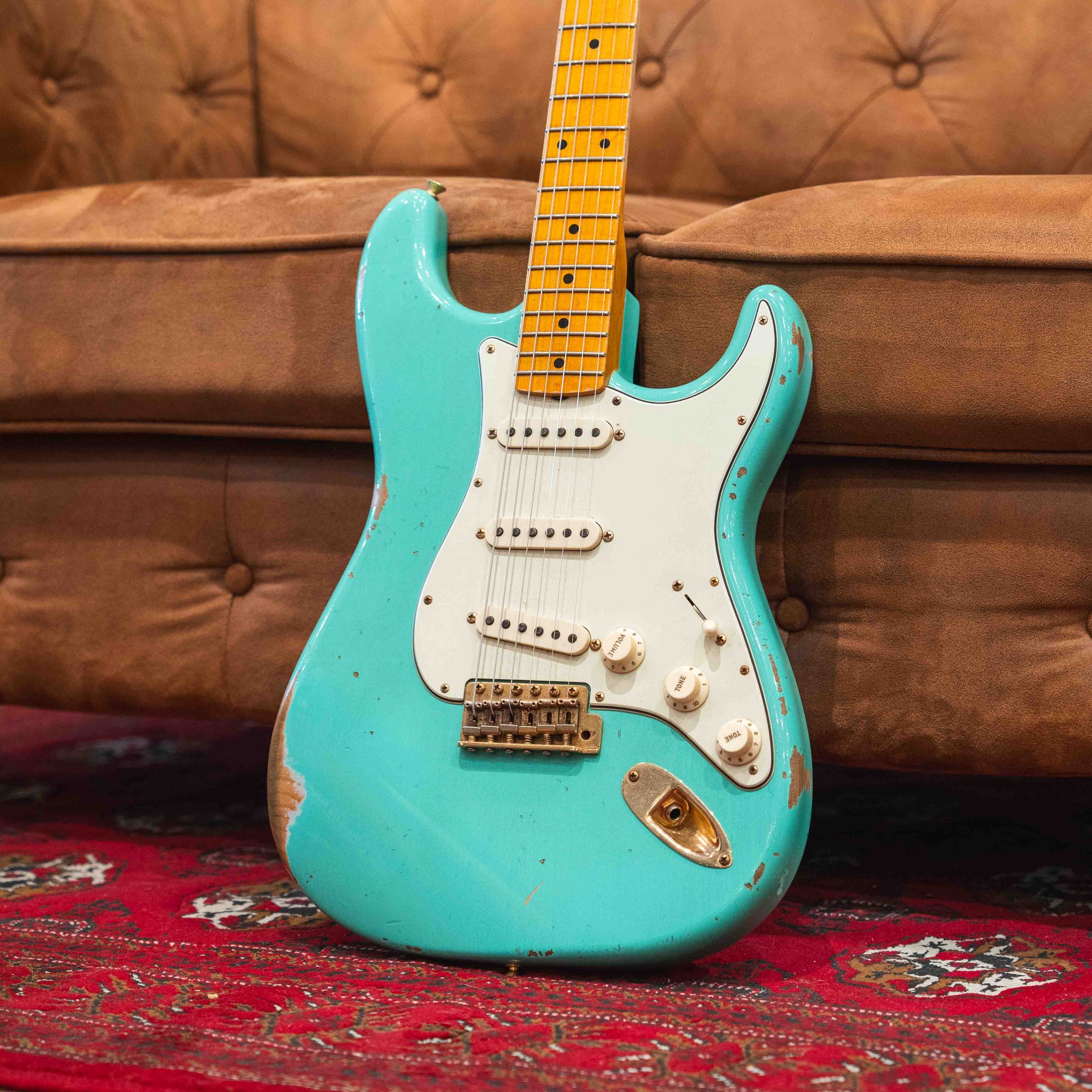 Fender Custom Shop 62 Relic Strat Seafoam Green (Pre-Owned)
