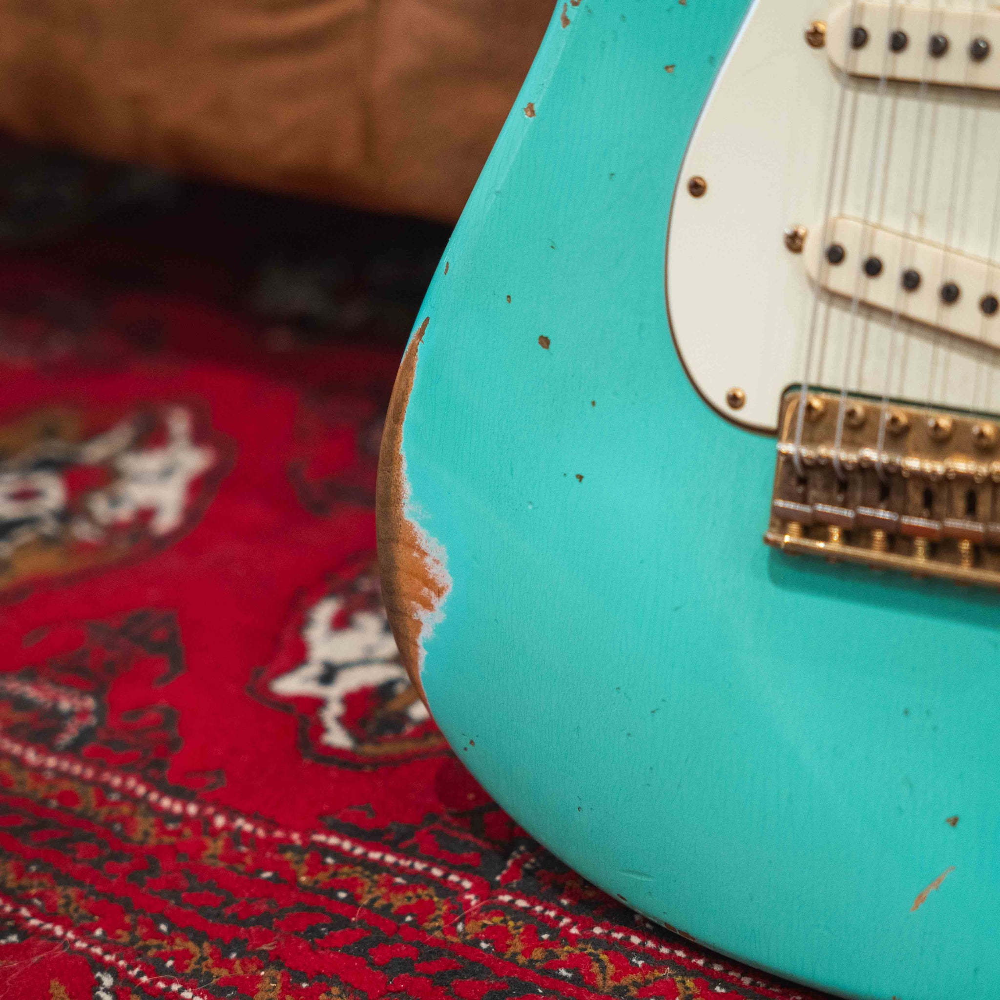 Fender Custom Shop 62 Relic Strat Seafoam Green (Pre-Owned)