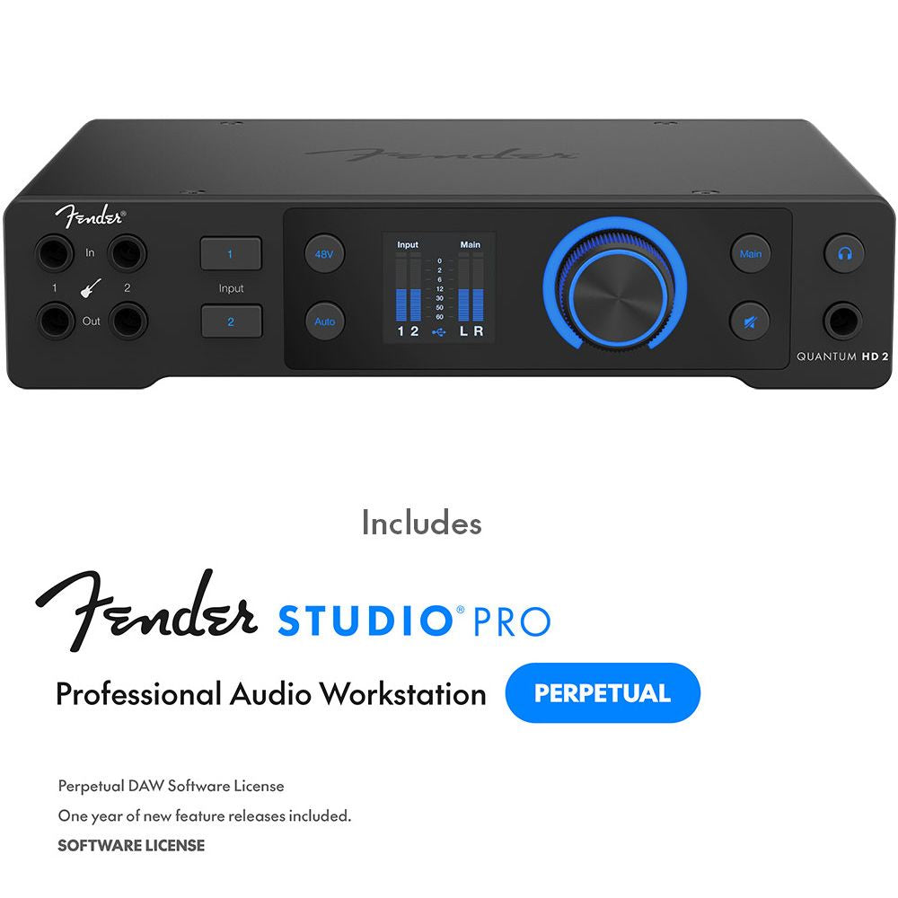 Fender Studio Quantum HD2 Audio Interface | Turramurra Music