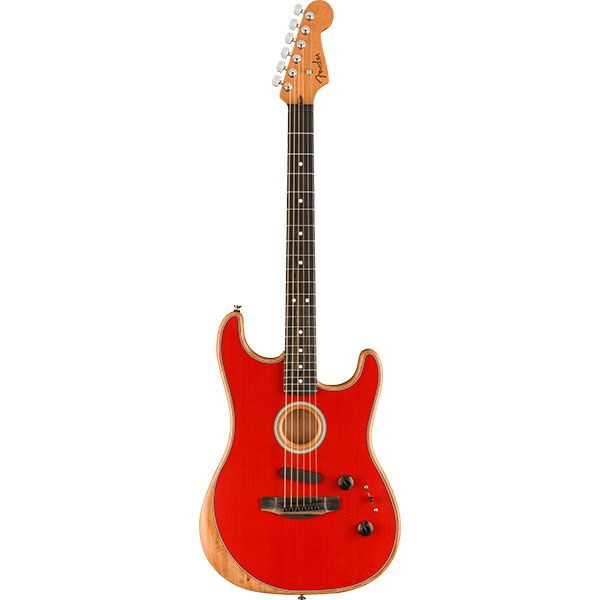 Fender American Acoustasonic Stratocaster - Dakota Red