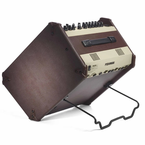 Fishman Loudbox Performer slanted with stand