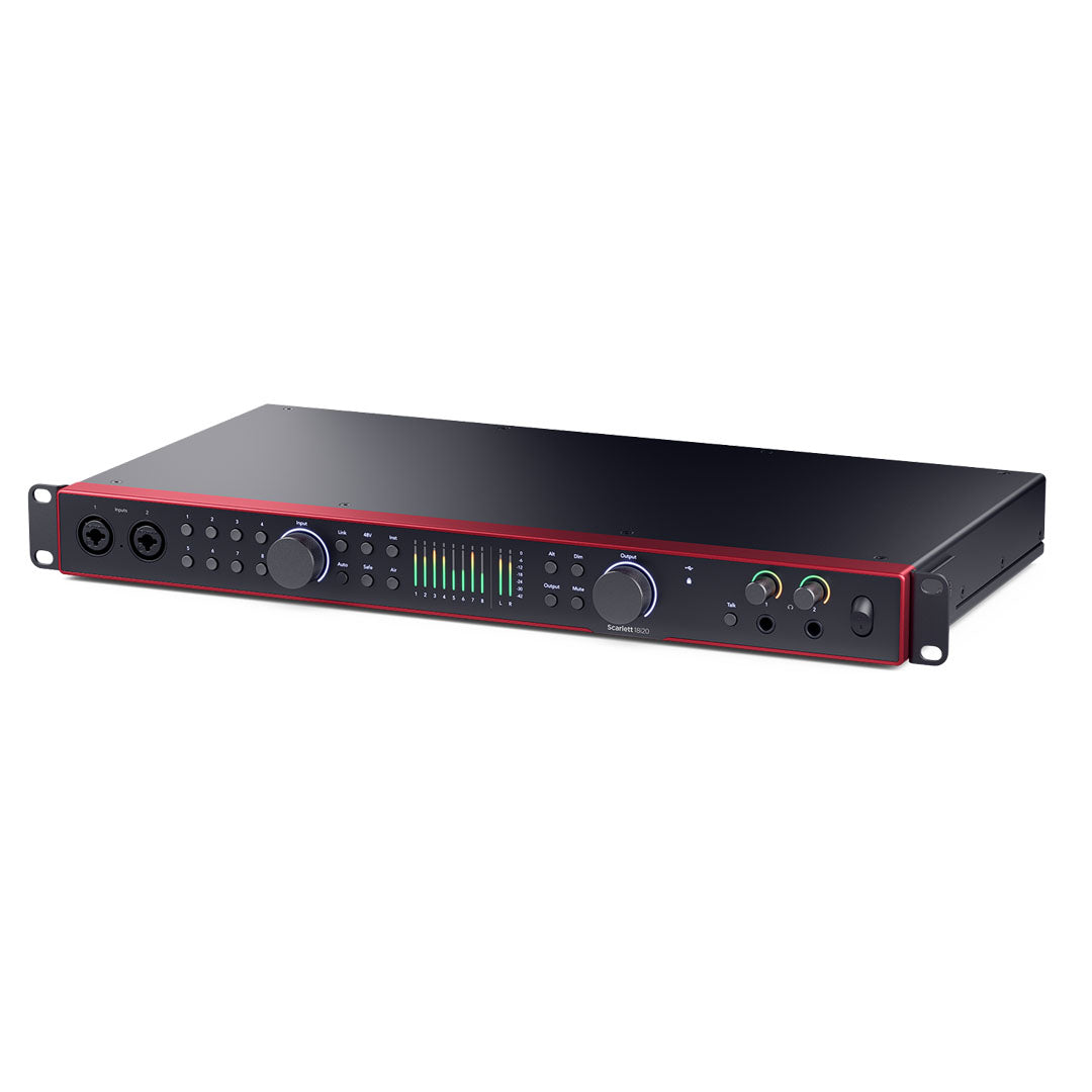 Focusrite 18i20 Gen 4 (Angle 2)