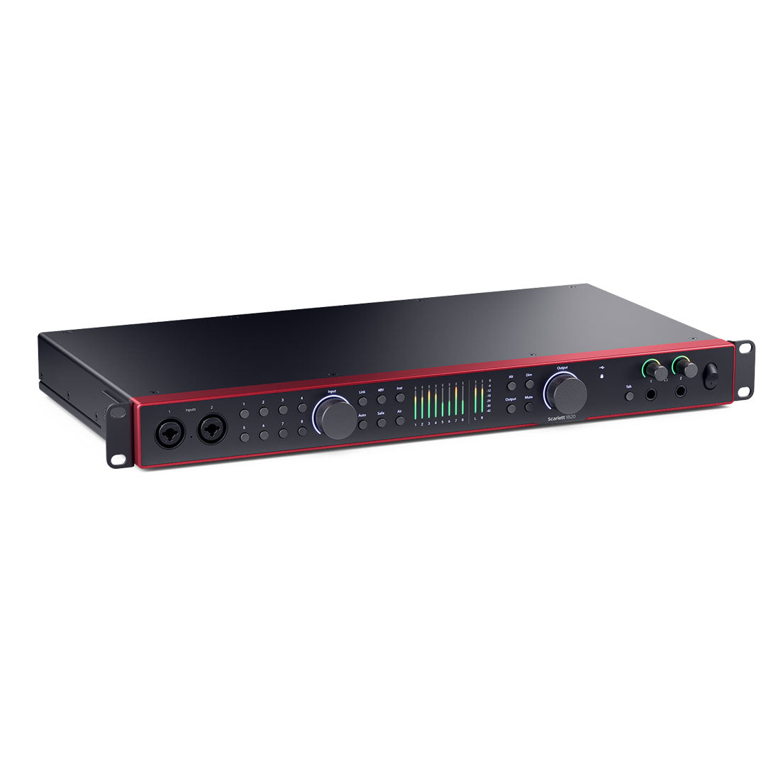 Focusrite 18i20 Gen 4 (Angle)
