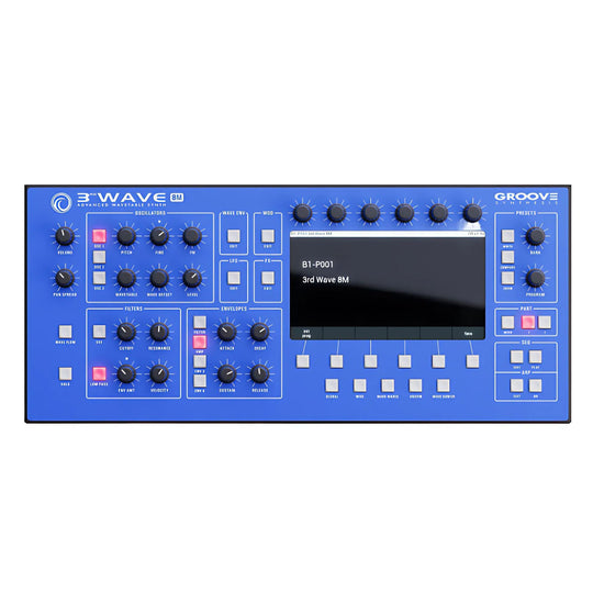 Groove Synthesis 3rd Wave 8M 8-Voice Desktop Synthesizer