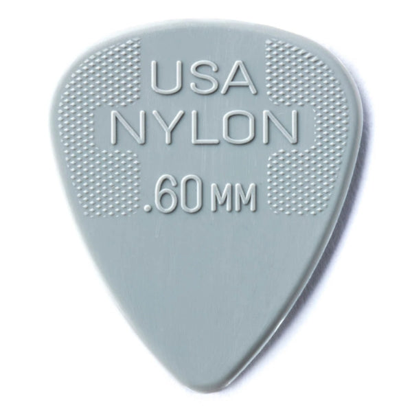 Jim Dunlop Nylon Standard Guitar Picks 0.60mm Bulk 72 Pack front