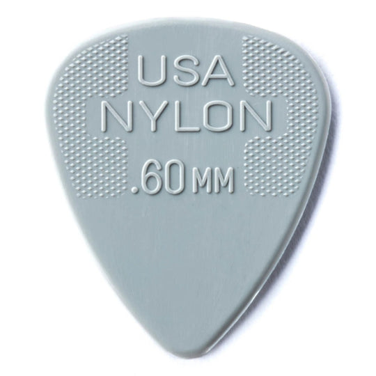 Jim Dunlop Nylon Standard Guitar Picks 0.60mm Bulk 72 Pack