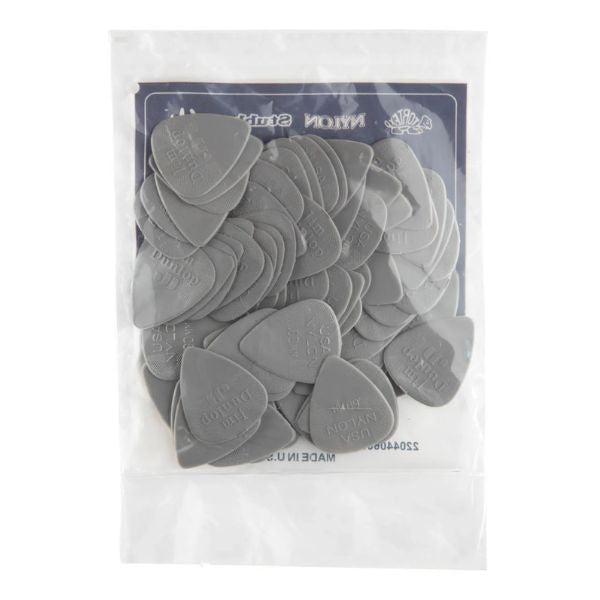 Jim Dunlop Nylon Standard Guitar Picks 0.60mm Bulk 72 Pack packaging back