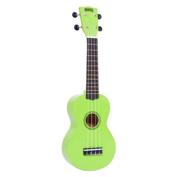 Mahalo MR1 Budget Soprano Ukulele Coloured - Green