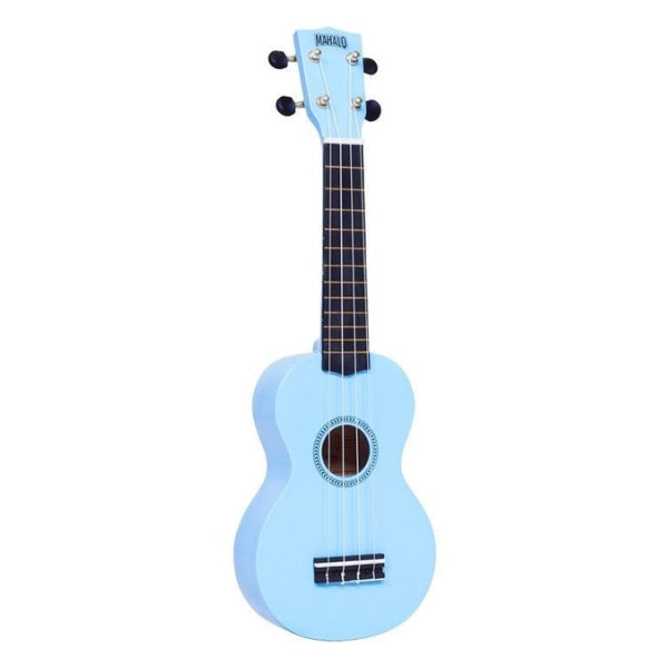 Mahalo MR1 Budget Soprano Ukulele Coloured - Light Blue