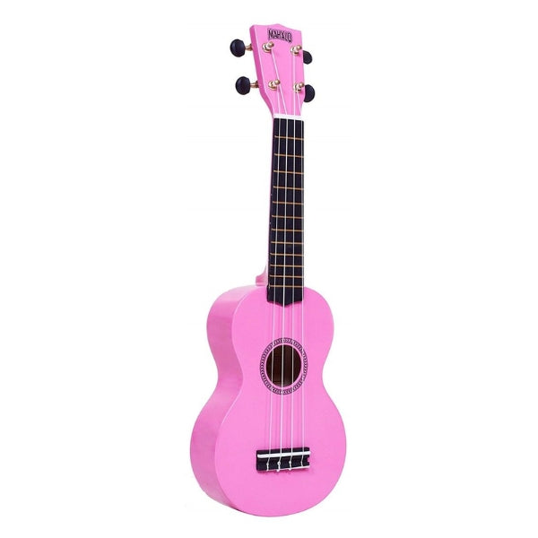 Mahalo MR1 Budget Soprano Ukulele Coloured - Pink