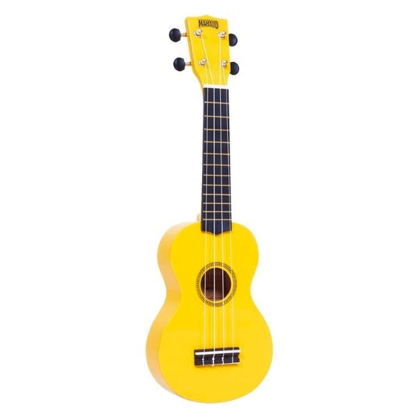 Mahalo MR1 Budget Soprano Ukulele Coloured - Yellow