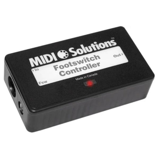 Midi Solutions Footswitch Controller