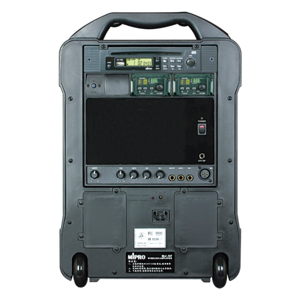 Mipro MA-707CDBM-5 rear