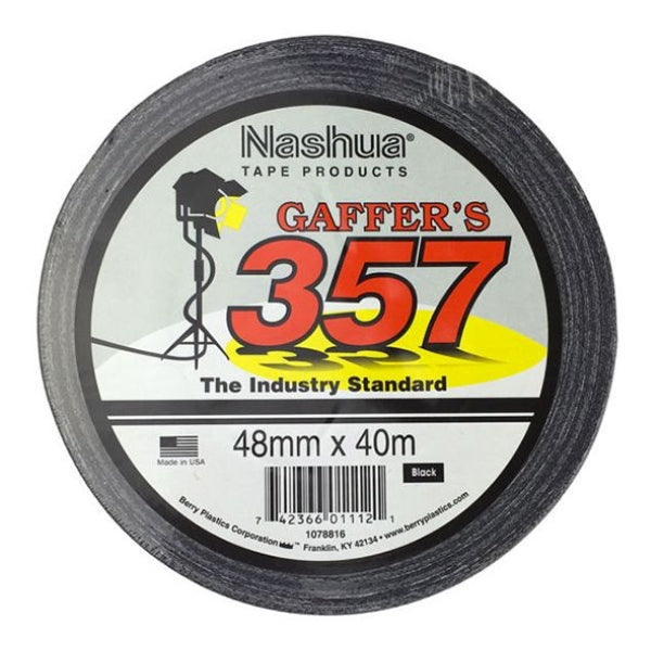 Nashua Gaffer Tape 357 - Black