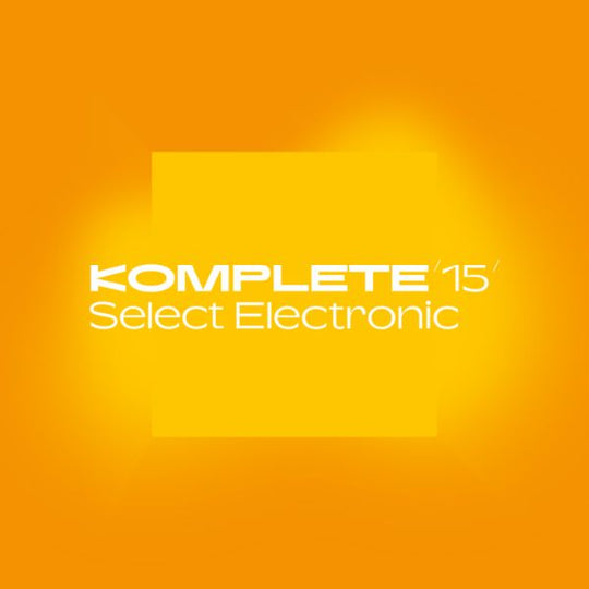 Native Instruments Komplete 15 Select Electronic (Download)