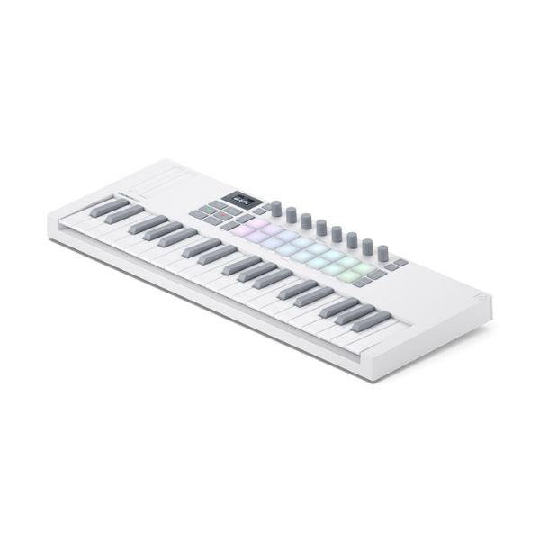 Novation Launchkey 37 Mini MK4 (White) - Offset