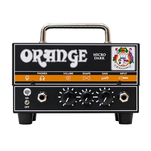 Orange MD Micro Dark Guitar Valve Head front